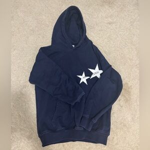Aelfric Eden Navy and White Star Hoodie